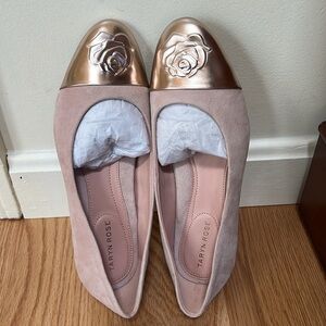 Taryn Rose suede wedge pumps babe SZ 7B/37.